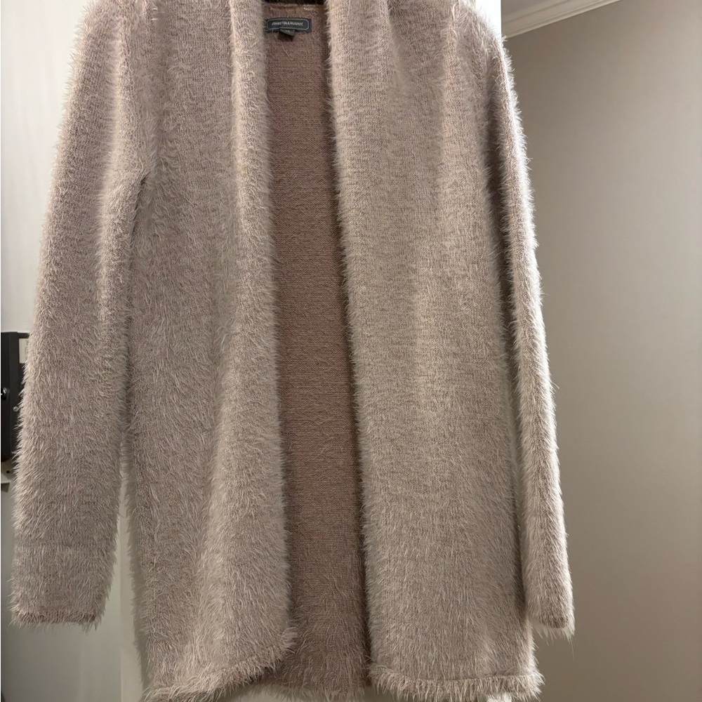 Johnston & Murphy Soft Cream Cardigan